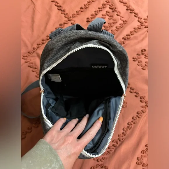 Adidas Gray Backpack Purse - Picture 5 of 6